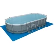KRK ovális fémvázas medence szett 549x274x122 cm