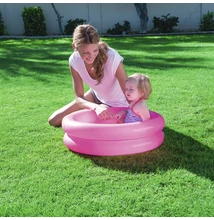 Bestway 2 gyűrűs pancsoló egyszínű medence 61x15 cm Bestway 2 gyűrűs pancsoló egyszínű medence 61x15 cm