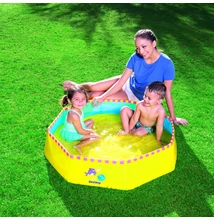 Bestway Nyolcszögletű pancsoló sárga 99x99x20 cm