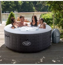 HAVANA Airjet felfújható masszázsmedence 180x66 cm, Rattan hatású HAVANA Airjet felfújható masszázsmedence 180x66 cm, Rattan hatású