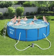 BONAIRE  SUPERIOR fémvázas medence szett 427x107 cm BONAIRE  SUPERIOR fémvázas medence szett 427x107 cm