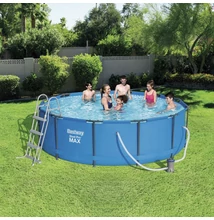 ELBA SUPERIOR 366x100 cm fémvázas medence szett ELBA SUPERIOR 366x100 cm fémvázas medence szett